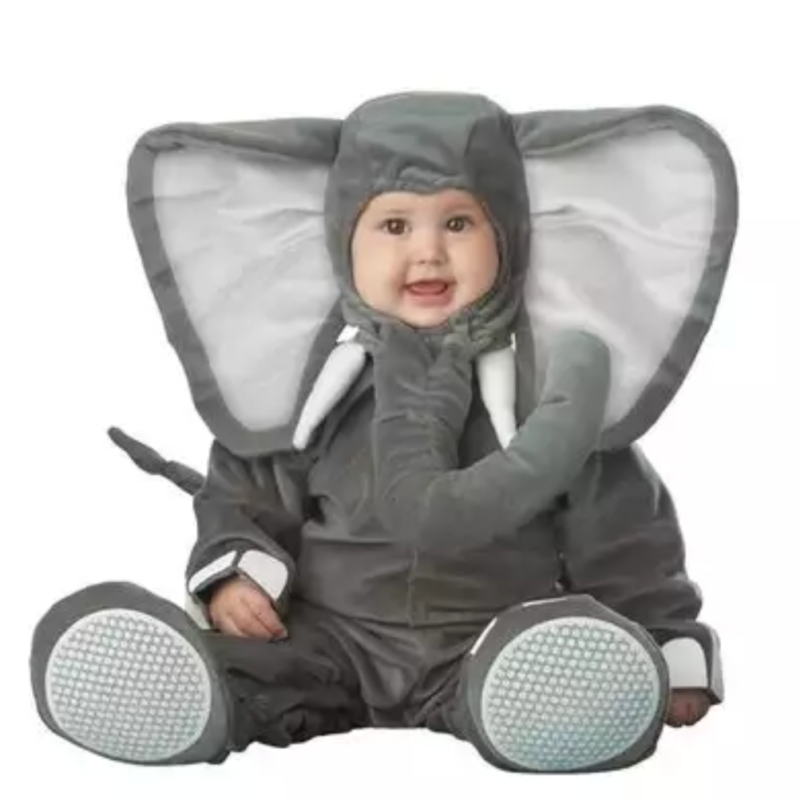 תחפושת הפיל הכי חמודה לתינוק שלך